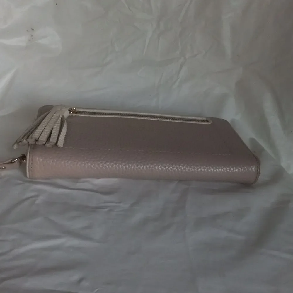 Kate Spade Pebble Leather Zippy Wallet